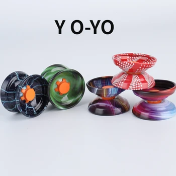 1kpl Uusi Päivitys Metalliseos Yo-yo Häikäisevä Metalli-Yo-yo Pojat Lanka Valvonta Ulkouima-Vuorovaikutteisuus Leluja Kokoelma Harrastus Anti-stressi Lelut