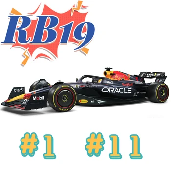 Bburago 1:43 F1-Mestari Red Bull RB19 2023 Racing TAG Heuer 1-Verstappen 11-Perez Alloy Die Cast Auto Malli Lelu Collectible
