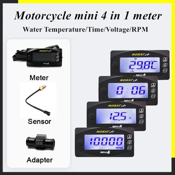 velocimetro universal de moto Jännitemittari Veden Lämpötila Aikaa RPM cb500x nmax125 XMAX250 300 NMAX CB 400