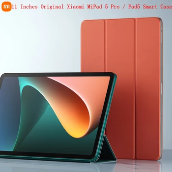 11 Tuumaa Alkuperäinen Xiaomi MiPad 5 Pro / Pad5 Smart Case Ohut Tablet-Nahka Flip Shell Cover-Magneettinen Adsorptio