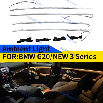 11 Värit Alkuperäinen Parannettu Ympäröivän valon BMW G20-M3: n Uusi 3-Sarjan Auton Oven Sisätilojen Tunnelma LED-Koriste-Valo Refit -