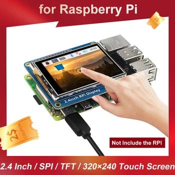2,4 Tuuman Raspberry Pi Kosketusnäyttö SPI Käyttöliittymä TFT LCD-näyttö 320×240 Pikselin Näyttö LED-Taustavalo Vadelma Pi 4B 3B+ Nolla, 2 W