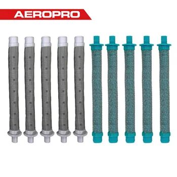 AEROPRO Airless Gun Suodatin 60/100Mesh Spray Ase Suodattimet Laadukkaita Airless maaliruisku Push-In Tyyppinen Maali Ruisku Ase Filter