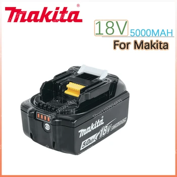 Alkuperäinen 18V 5000mAh Makita Ladattava Power Tool-Akku LED-Lithium-ion BL1830 BL1815 BL1860 BL1850