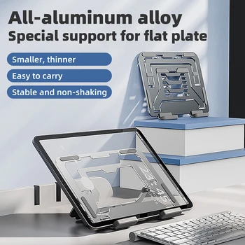 Alumiini Tablet Seistä iPad Pro Taitettava Tablet Työpöydän Haltijalle Kiinnike autoteline Säädettävä Kannettavan Tuki Macbook