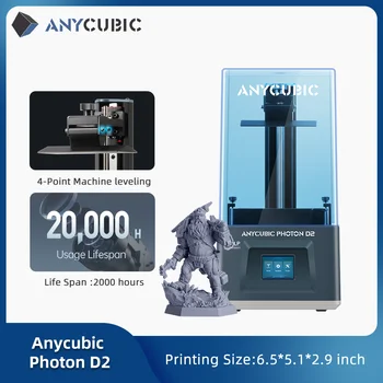 Anycubic Fotoni D2-DLP 3D-Tulostin Korkea-Nopeus, Korkea Tarkkuus 6.5*5.1*2.9 tuuma Tulostuksen Koko UV-Hartsi 3D-Tulostin 3d impresora