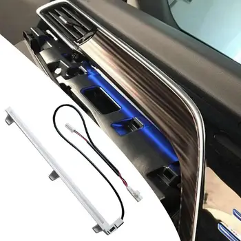 Auton Sisustus Koriste-LED-Valot Auton keskikonsolin Tunnelma Valo Sininen Toyota Camry 2018 F8P8
