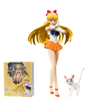 Bandai Sailor Moon Kuva SHF-Minako Aino Venus Todellinen Anime Kuva Kokoelma Malli Toiminta Lelu Kuva Leluja Lapsille
