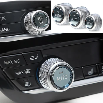 BMW 1-7-Sarja F30 F10 G01 X3 X4 X5 X6 X7 Z4 F32 F20 Crystal Ilmastointi Nuppi, Volume Audio Control-Painiketta Rengas Kansi