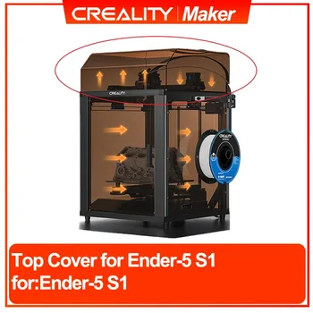 CREALITY Uuden Tulokkaan Ender-5 S1 Akryyli Kotelo Upgrade Kit 3D-Tulostimen Osat Läpikuultava Musta Pöly Todiste siitä, Melua Vähentää Kuori