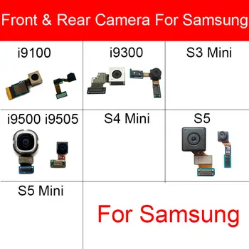 Edessä Ja Takana Kamera Samsung Galaxy S2 S3 S4 S5 Mini I9500 I9505 I9100 Pieni Edessään Tärkein Iso Kamera Korjaus Osat 