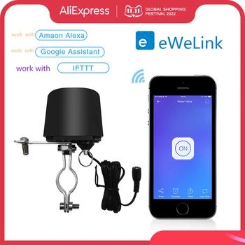 EWeLink Smart WiFi Vesi, Kaasu, WiFi-Kauko-Ohjain APP ääniohjaus Toimi Alexa Google Avustaja DIY Kodin Automaatio