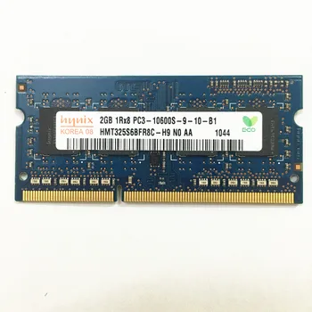 hynix ddr3 ramit 2GB 1RX8 PC3-10600S-9-10-B1/B2 DDR3 2GB kannettavan muistia 1333MHz 1,5 V
