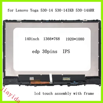 IPS 14.0 HD FHD lcd-näyttö LENOVO JOOGA 530-14IKB jooga 530-14ARR 530-14 53014 TOUCH-NÄYTTÖ DIGITIZER LCD-KOKOONPANO 81H9