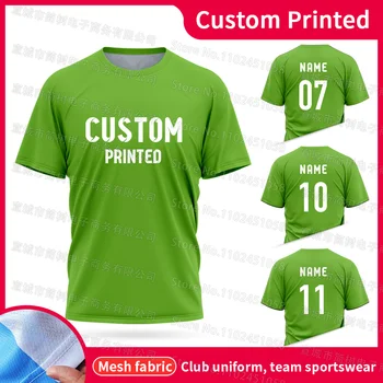 Joukkue Custom T-Paidat Custom 3D-Tulostus Lyhythihainen Kesä Miesten Urheilu Paita Rento crewneck Muoti Raita T-paita Ylisuuret Alkuun