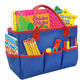 Kannettava suuri kapasiteetti penaali koulutarvikkeet opiskelija opettaja kirjepohjan varastointi laukku äiti laukku shopping tote laukku, matka-laukut