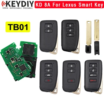 KEYDIY KD TB Smart Key TB01 Universal Prox Kauko-Ohjaus 8 A Siru Lexus ES250 GS450H GS350 ES350 ES300H Hallituksen 0020 2110
