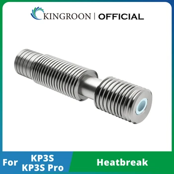 KINGROON 3D-Tulostimen Osat KP3S/ KP3S Pro Heatbreak 6x30mm Ruostumaton Teräs Kurkku 1/2/3KPL