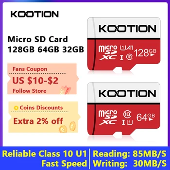 KOOTION T1 muistikortti 64GB 128GB 16GB 32GB nopea Micro SD-Kortteja Laajeni Varastointi Android Älypuhelimet Tablet-Kytkin