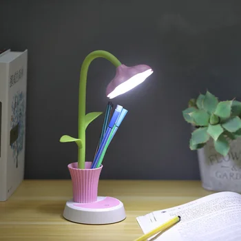 Kukka LED-Pöytä, Lamppu, Tukea Silmien Suojaus Multi-toiminto Lamppu Taulukko LightTable Kirjoituspöytä Kannettavan Yön Valot Taulukko Valo
