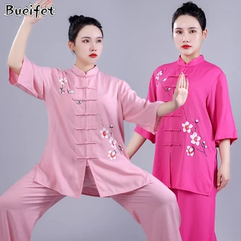 Kung Fu Tai Chi Vaatteet Martial Arts Vaatteita Perinteinen Kiinalainen Taijiquan Käytännössä Wushu Puku Rento Ulkouima-Urheilu Vaatteet