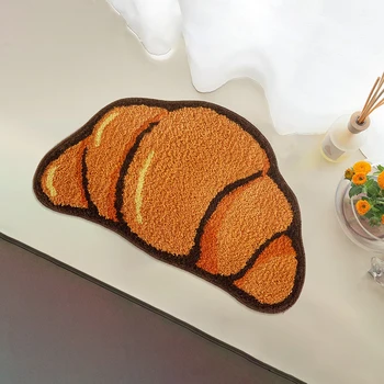 LAKEA Croissant Muoto Matot varten Olohuone, Kylpy-Huone Pörröinen Leipää Matto Kotiin Lämmin Sisustus Tarvikkeet Anti-Slip Lattia Turvallisuuden Mat