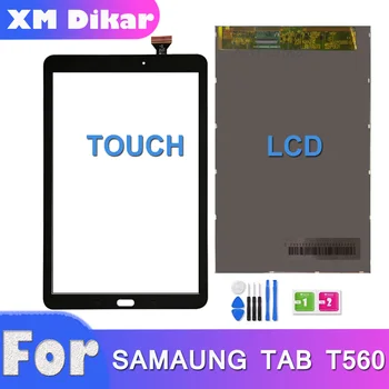 LCD-Näyttö Ja Touch-Näyttö Samsung Galaxy Tab E SM-T560 T560 T561 Paneeli Digitizer Kokoaminen Vaihto Korjaus Työkalut Lahja