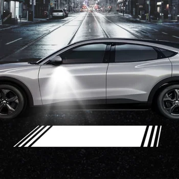 LED-Auto Puolella Lätäkkö Tervetuloa Laser Valo, Taustapeili-Projektorin Lamppu Ford Mustang 2013-2014 2015-2022