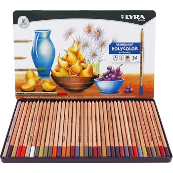 LYRA 36/72 Värit Rembrandt Polycolor Väri Lyijykynä Asettaa Piirustus Kyniä Värikyniä Lapices De Colores Värikynät Art Tarvikkeet