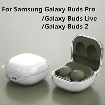 Läpinäkyvä Suojakotelo Samsung Galaxy Silmut Pro Live Silikoni Kivuta Anti-Fall-Kuuloke Kotelo Galaxy Silmut 2 Pro Kansi