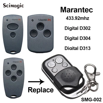 Marantec D302 D304 D313 Autotallin Ovi Kaukosäädin 433.92 MHz Marantec Digitaalinen / Comfort Autotalli Komento Handheld Lähetin 433