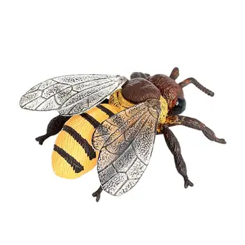 Mehiläisen Malli Pitkä Käyttöikä Kompakti Miniatyyri Eläinten Kuva Ampiainen Mehiläinen Malli Ornamentti Vankka Rakenne Bee Malli Kotiin Sisustus