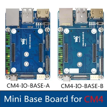 Mini-Base-Board(B) Vadelma Pi Compute Module 4Onboard Liitin CSI/DSI/RTC/TUULETIN/USB/RJ45 Gigabit Ethernet/M. 2-Korttipaikka CM4