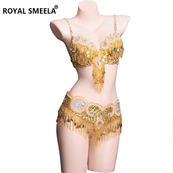 Naisten Bellydance rintaliivit vyö vatsatanssia vaatteita belly dance pukeutua karnevaali puku vatsatanssia Rintaliivit ja vyö vatsatanssi puku