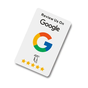 NFC-Google Arvosteluja Kortteja Lisätä Yrityksesi PVC-Materiaalia, Kestävä