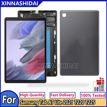 Näyttö Samsung Tab A7 Lite 2021 SM-T220 SM-T225 T220 T225 LCD-Näyttö Kosketusnäyttö Digitizer Lasi Paneelin Kokoonpano
