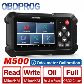 OBDPROG M500 Auton Klusterin Kalibrointi Työkalut, OBD2 Diagnosoida Öljyä Reset Säätö Tool-Koodin Lukija Auto Scanner