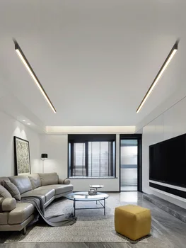 Pitkä kaistale pinta-asennettu kattoon valot pohjoismaiden moderni käytävällä parveke, makuuhuone, ruokailuhuone, olohuone, katto lamppu LED sisä -