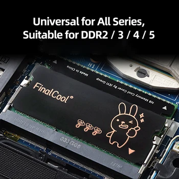 Räätälöityjä RAM Siili Dual-Layer Grafeeni muistikortti Jäähdyttimen Universal DDR5 DDR4 DDR3, DDR2 Kannettavan TIETOKONEEN SSD-Jäähdytin Lämpö-Pad