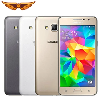 Samsung Galaxy Grand Prime G530H Alkuperäinen Lukitsematon 5.0 Tuuman Quad Core 1GBRAM+8GB ROM Dual-SIM-Android-Matkapuhelin