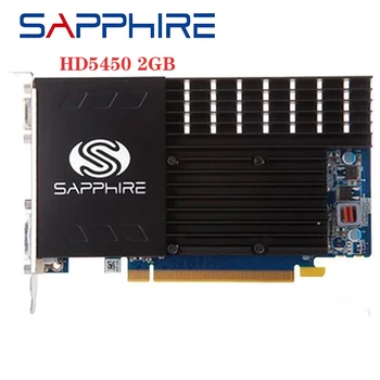 SAPPHIRE HD 5450 2GB Näytönohjain GPU AMD HD6450 2GB 625/650Mhz Desktop Graphics näytönohjain Radeon HD 5450 2GB GDDR3 Käyttää