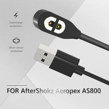 Sillä AfterShokz Aeropex AS800 Kuulokkeet Magneettinen Lataus Kaapeli-USB-Laturi Luun Johtuminen Kuulokkeet Lataus Kaapeli 100 CM