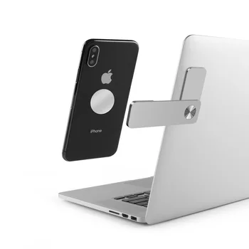 Taitettava Metalli Magneettinen autoteline iPhone Huawei Xiaomi ja Kannettavan Seistä Laajennus