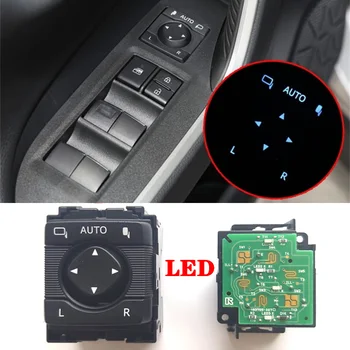 Taustapeili Taitto-Kytkin LED ja ilman LED 2 ty Toyota rav4 Crown Lexus Takana Peili Taitto-Valo-Kytkin-Painiketta