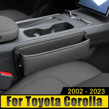 Toyota Corolla E120 E150 E180 E210 2002-2019 2020 2021 2022 2023 Auton Istuin Rako-Rako säilytyslaatikko Multi-toiminnallinen Kuilu Laukku