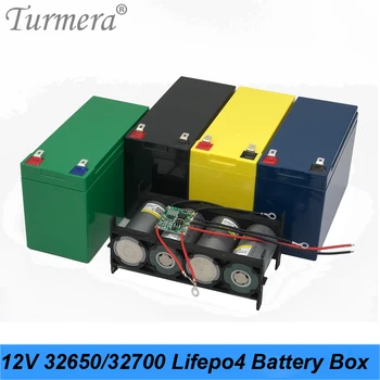 Turmera 32650 32700 Lifepo4 Akku säilytyslaatikko, jossa 1x4 Kiinnike 12V 7Ah Keskeytymätön virtalähde ja E-pyörä Battery Käyttää