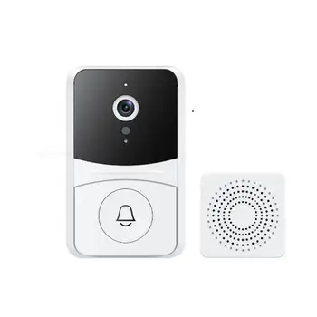 Tuya Smart Smart Ovi Bell Video Intercom Langaton Wifi Ulkouima Ovikello Night Vision-Hd-Kamera, Smart Home Security Ovikello