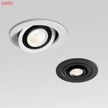 Upotettava Himmennettävä LED Downlights 360 Asteen Kierto Säädettävä 7W/9W12W/15W20W24W Katto Lamppu Spot Light Kodin valaistus
