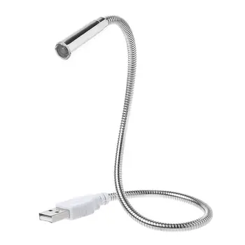 USB-Joustava Kevyt Näppäimistö Lamppu Ladattava Säädettävä Letku iltavalaistuksessa Plug And Play-PC-Tietokoneen Työpöydältä Kirja