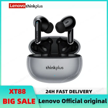 UUSI Alkuperäinen Lenovo XT88 TWS Langaton Kuuloke Bluetooth 5.3 Dual Stereo Noise Reduction Basso Touch Control Pitkä Valmiusaika 250mAH